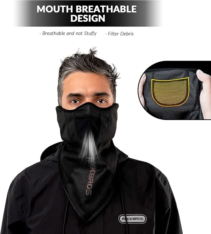 Säädettävä hengittävä ja erittä lämmin fleece-kauluri 2