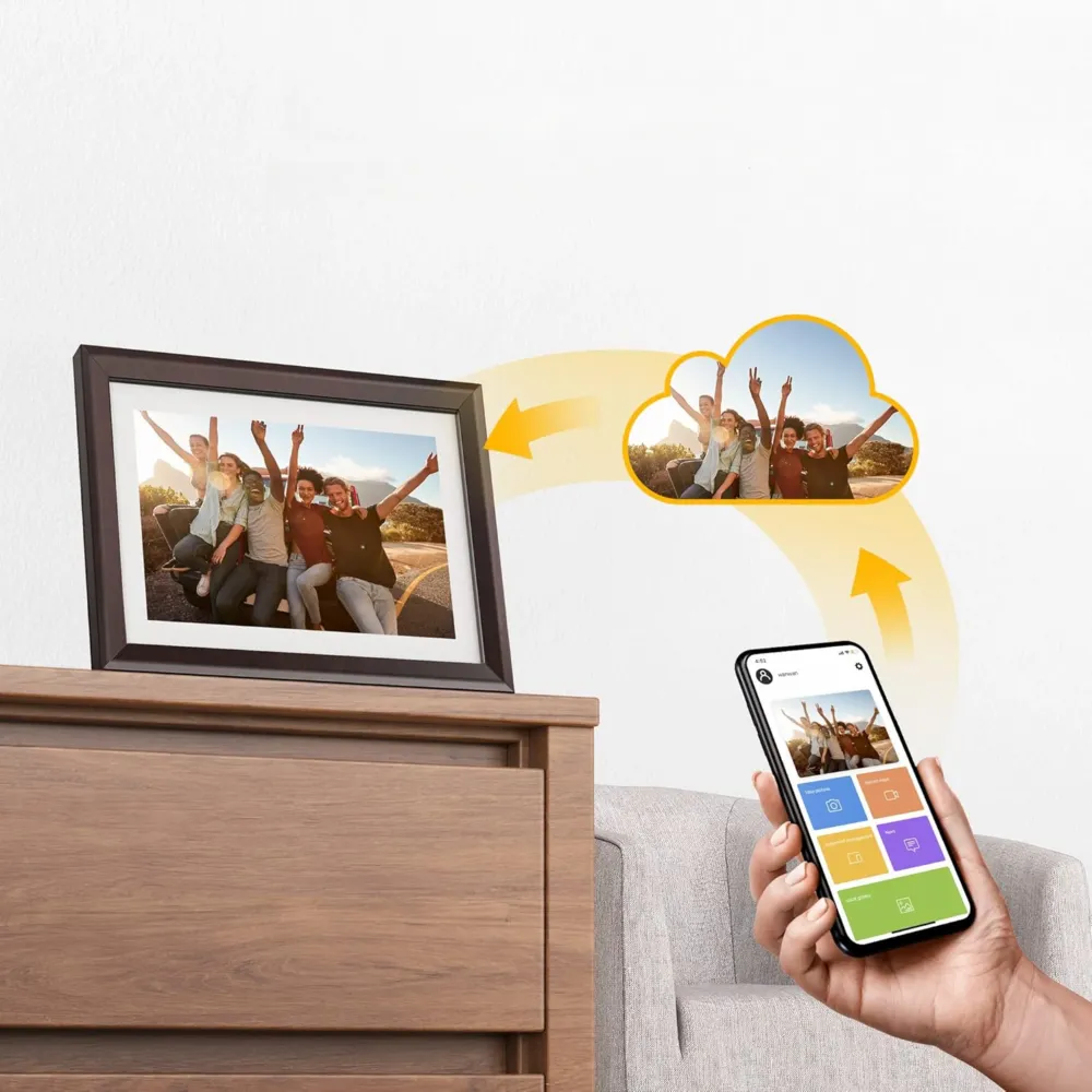 SnapView™ — Digitaalinen valokuvakehys