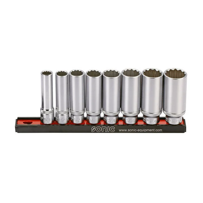 Sonic Deep Socket Rail Set 3/8" US-koot