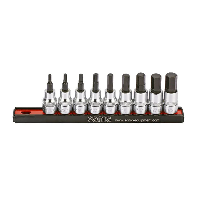 Sonic Hex Bit Socket Rail Set 3/8" US-koot
