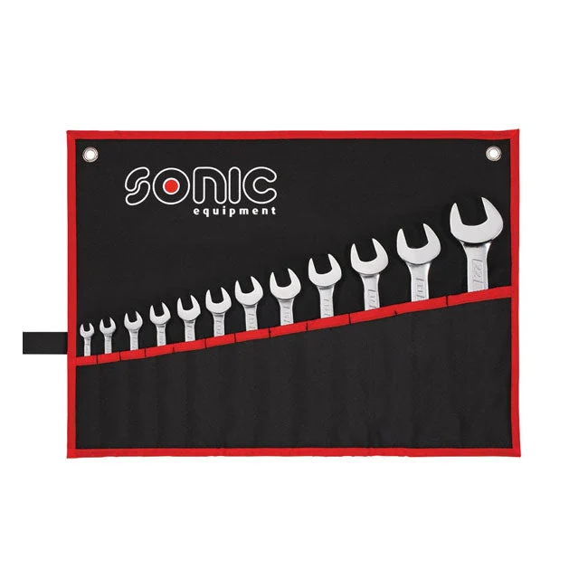 Sonic Open/Box End -avaimet, joissa on rullapussi US-koot