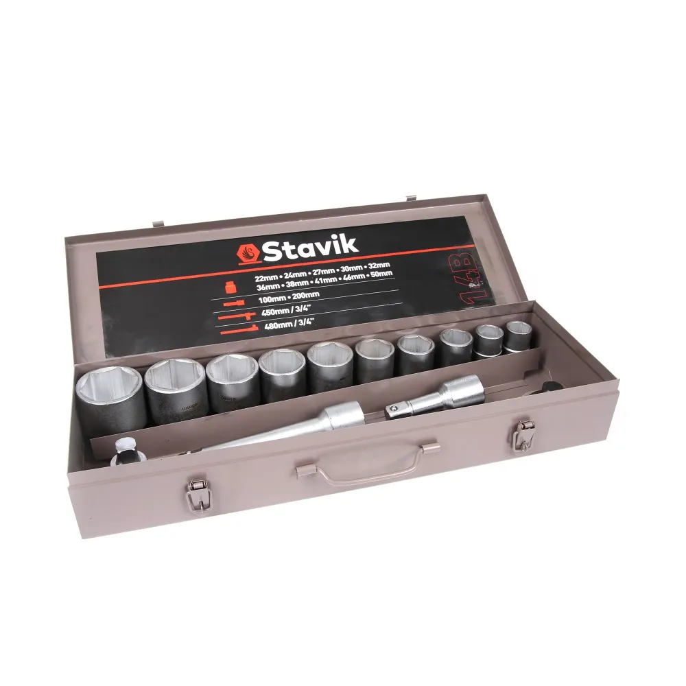 Stavik 3/4" Konemiehen hylsysarja 14-osainen