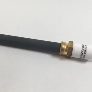 Säätötulpan keraaminen 300W pellettiliesi L = 12 cm/d = 1,15 cm ylimääräinen -alloclame