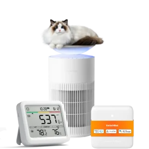 Switchbot -ilmanpuhdistin CO2 -näyttöyhdistelmä