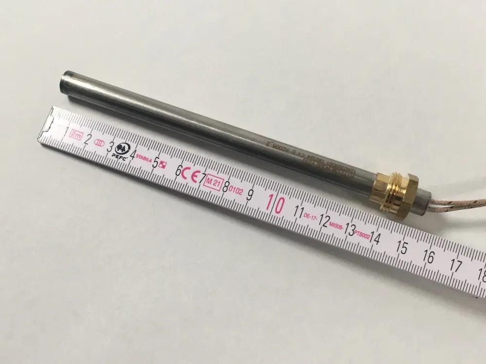 Sytytystulppa 300W pelletti liesi L = 15,3 cm/d = 1,0 cm ylimääräinen allocular