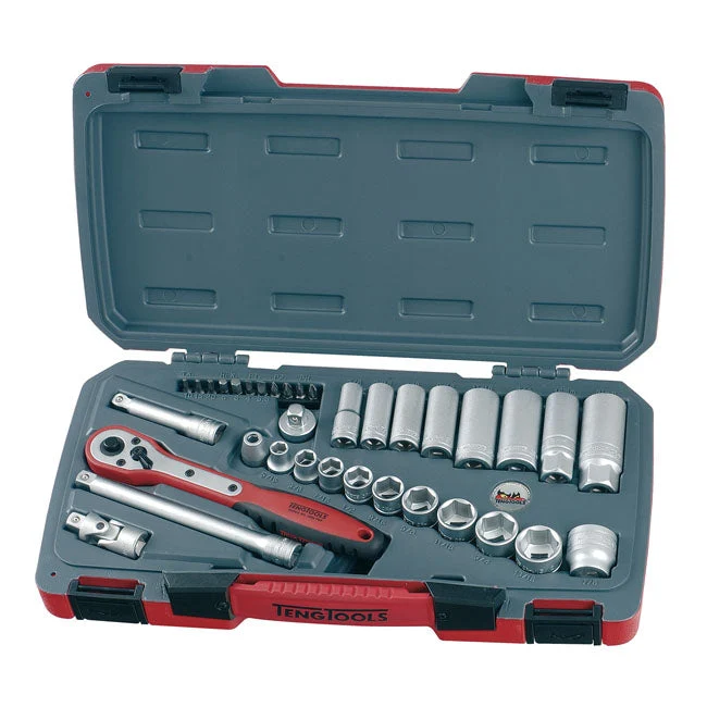 Teng Tools 3/8" hylsyavainsarja US-koot