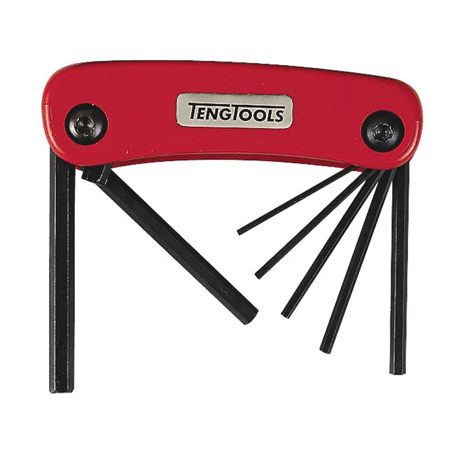Teng Tools kokoontaitettava kuusiokoloavainsarja Yhdysvaltain koot