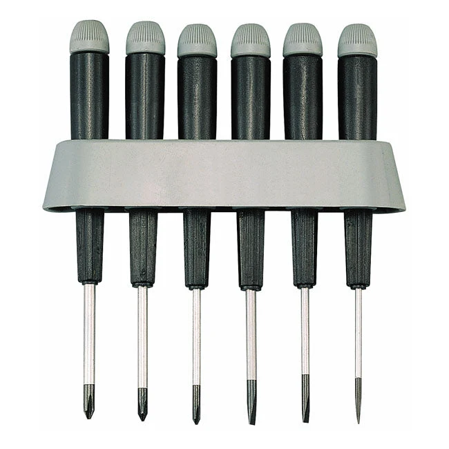 Teng Tools Mini ruuvimeisselisarja uritettu & Phillips ruuvimeisseli