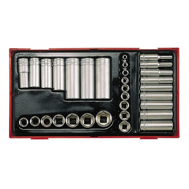 Teng Tools Pitkät/lyhyet pistorasiat