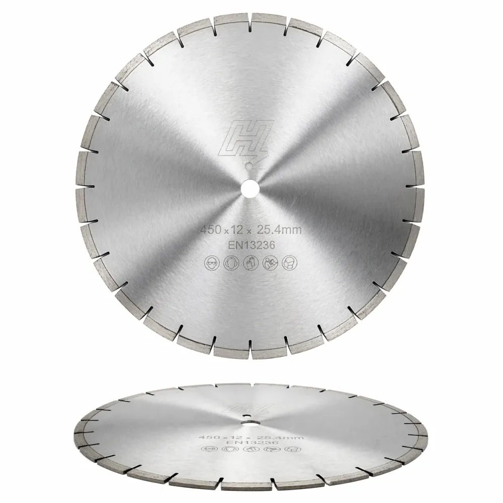 Hz timanttikatkaisulaikka 450mm – 25,4mm segmentti 12mm