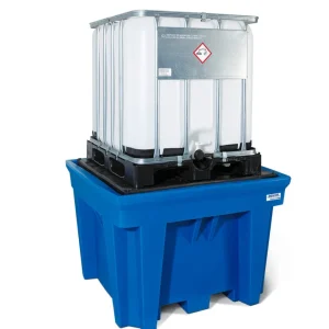 Valuma-allas classic-line polyeteeniä (PE) yhdelle IBC:lle, PE-laskutaso