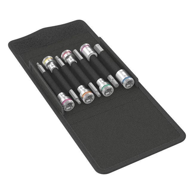 Wera Extended 3/8" Hex Hylsy Bits US Koot