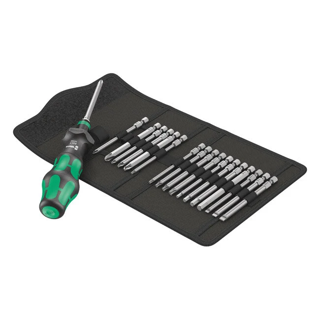 Wera Kraftform Kompakt Turbo 1 Bittipaketti 19-osainen