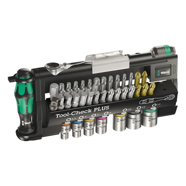 Wera Tool-check Plus 1/4" Drive metriset koot