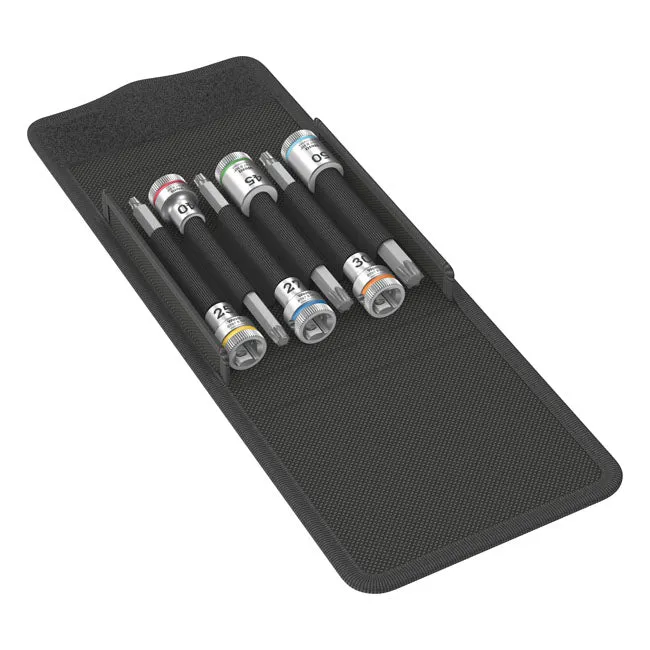 Wera Torx-ruuvitalttapyörästön hylsysarja 3/8" Drive