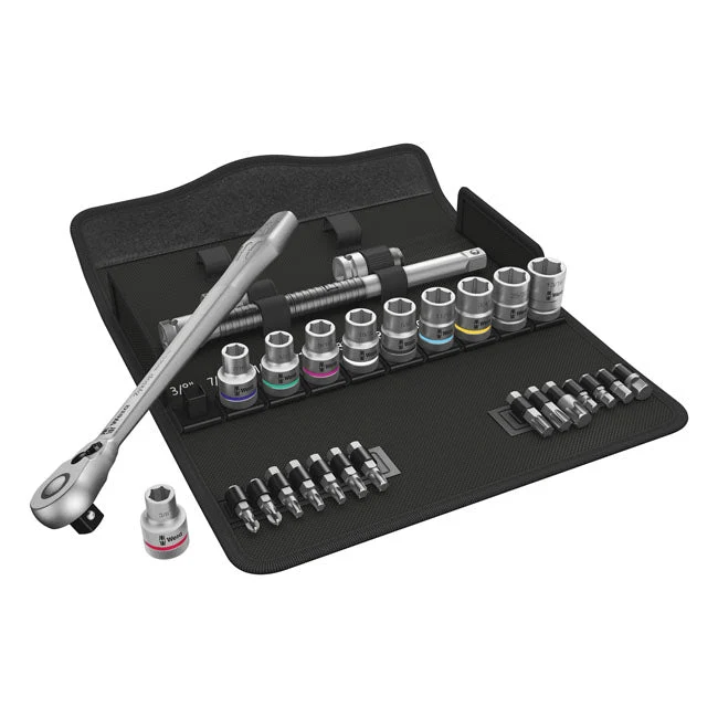 Wera Zyklop Metal Ratchet Switch Kit 1/2" Drive 28-kpl US-koot