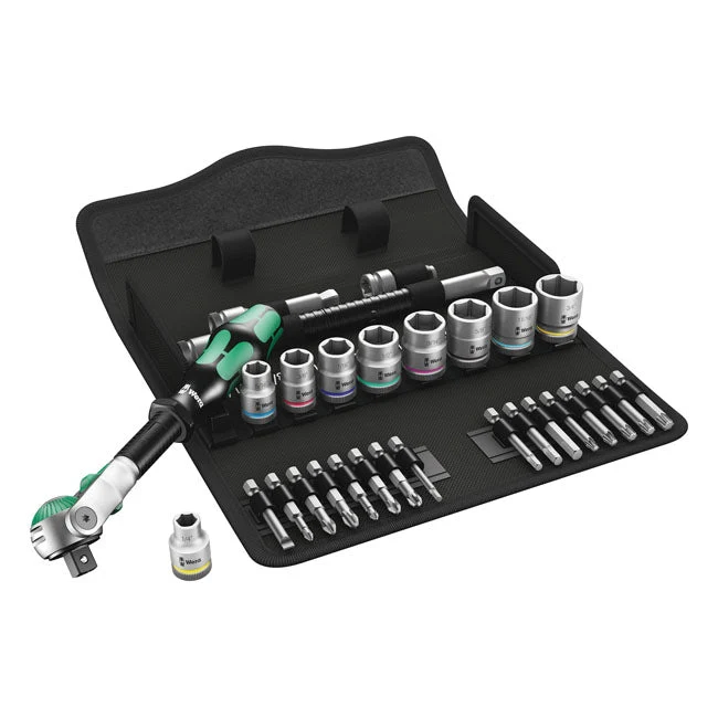 Wera Zyklop räikkäsarja 3/8" Drive 29-osainen US-kokoja