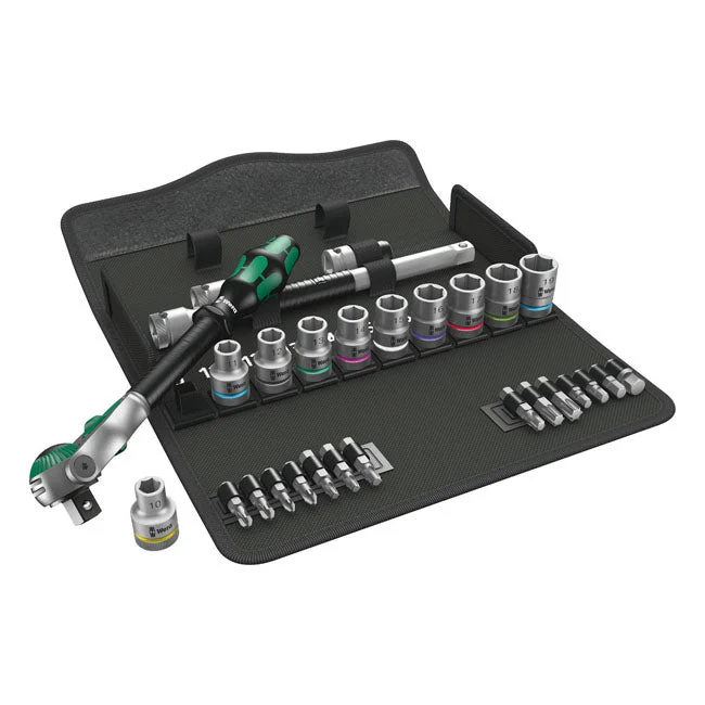 Wera Zyklop Speed Ratchet Kit 1/2" Drive 28-kpl Metriset koot