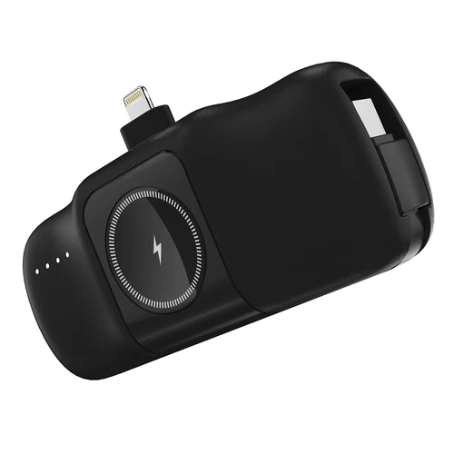 Wozinsky WF16-YLS 5000 mAh 15 W Lightning/USB-C/Apple Watch - Musta