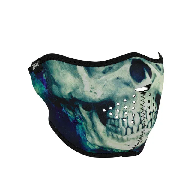 Zanheadgear puoli naamari Neopreeni Paint Skull -maalauskallo