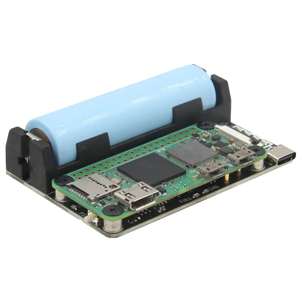 Geekworm X306 V1.5 18650 UPS-laajennuskortti RPi Zero 2W:lle
