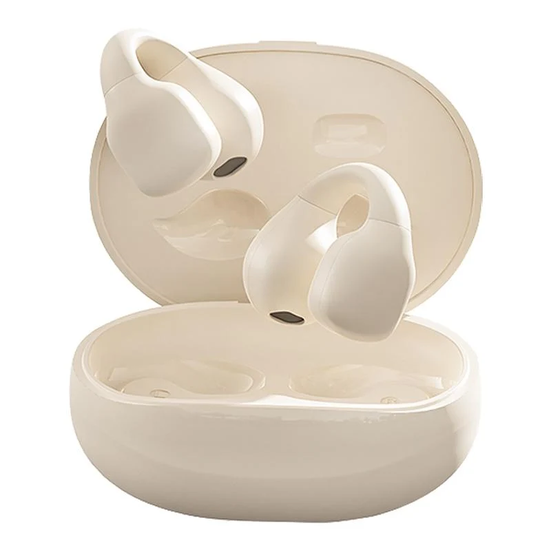 Langsdom TS03 Pro langattomat Bluetooth-klipsikuulokkeet (beige)
