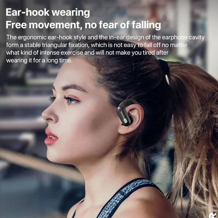 Lenovo Erazer XT60 Pro urheilukuulokkeet korvan taakse Bluetooth 5.3 (valkoinen)