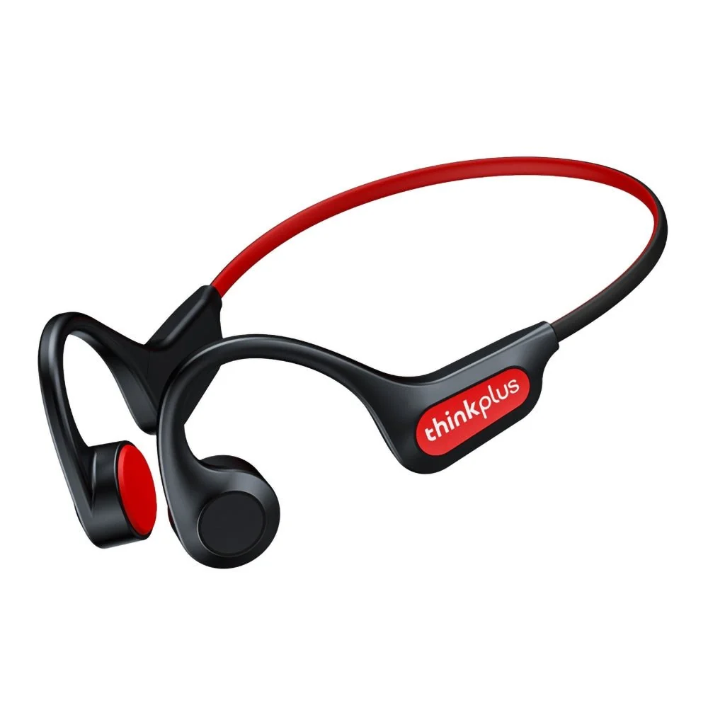 Lenovo X3 Pro luukonduktiokuulokkeet Bluetooth 5.3 mikrofonilla (musta)