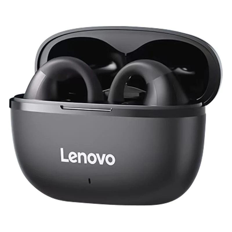 Lenovo TC3403 avoimet korvakiinnitteiset TWS-kuulokkeet ENC Bluetooth 5.3 (musta)