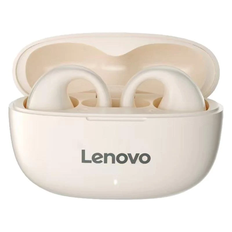 Lenovo TC3403 avoimet korvakiinnitteiset TWS-kuulokkeet ENC Bluetooth 5.3 (valkoinen)
