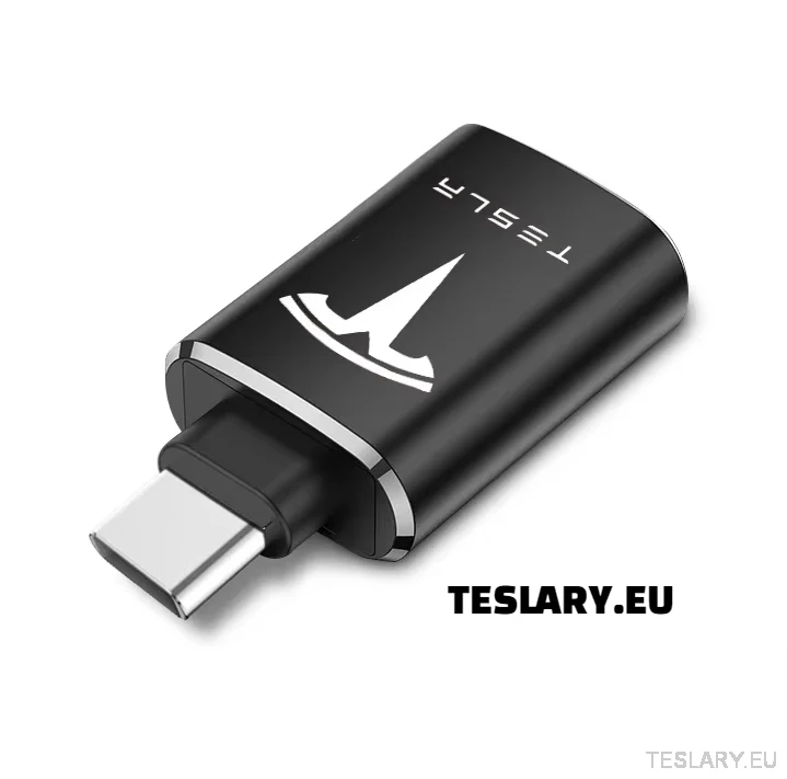 Tesla USB -tyypin C USB -sovitin mallin 3 Y S X -logolle