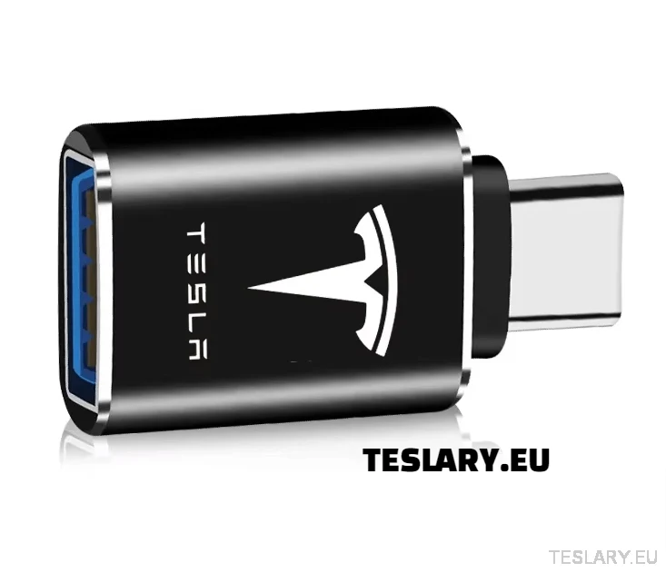Tesla USB -tyypin C USB -sovitin mallin 3 Y S X -logolle