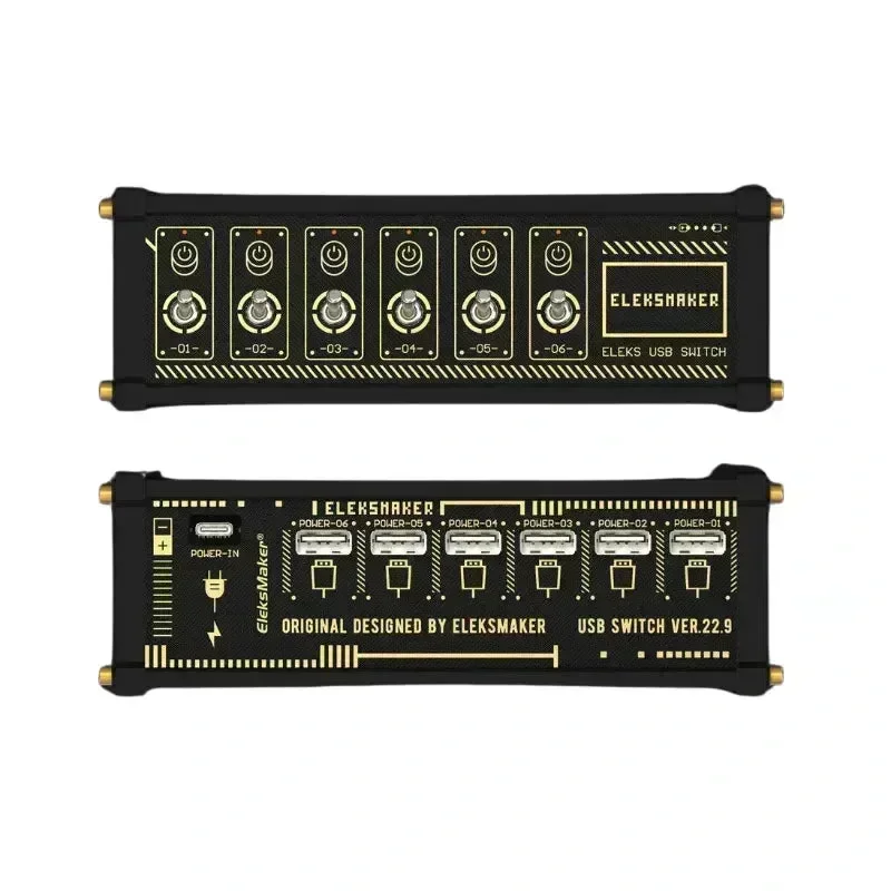 EleksMaker Blocky USB-keskitin NK5/4/3/2/1 RGB-kytkin