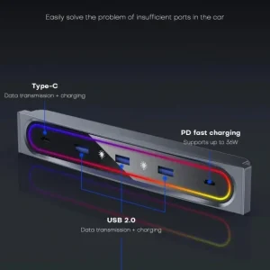 5 1 RGB: n USB -laajennuskeskuksessa Tesla 3/Y