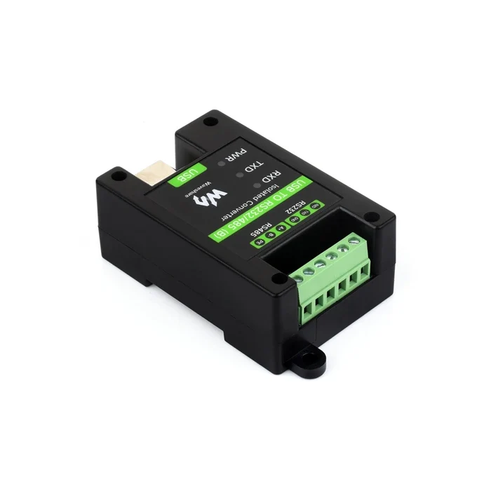 Waveshare USB–RS232/485 teollisuusluokan eristetty muunnin