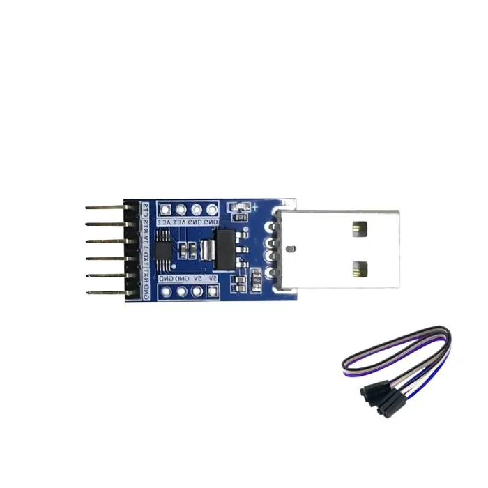 Hi-Link CH340E USB-TTL-sarjamuunninlevy + hyppylangat