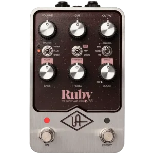 UAFX Ruby 63 Top Boost Amplifier Emulator