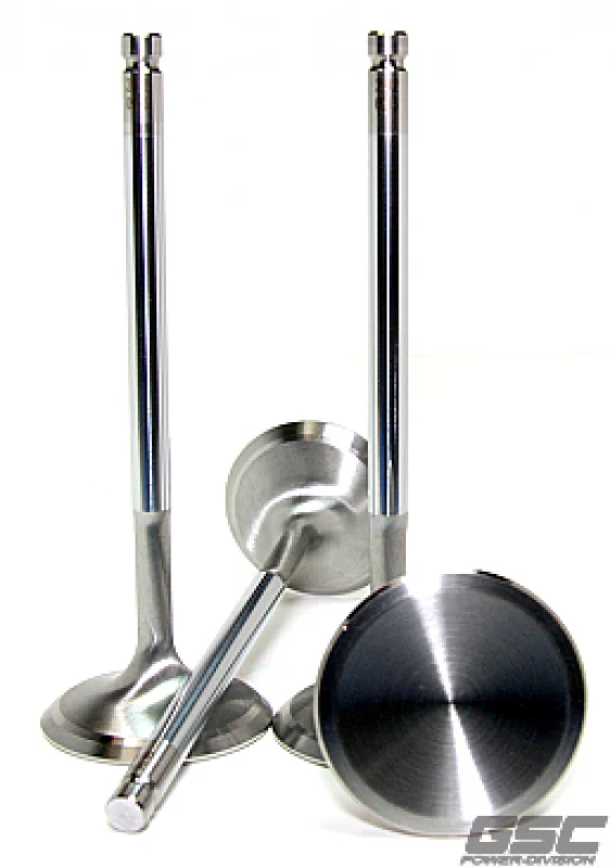 GSC P-D 2022+ Subaru FA24F 29mm Head STD 96.5mm Long 23-8N Chrome Polished Exhaust Valve - Set 8