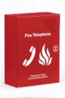 EVC301RPO Red Fire -puhelimen ylitys, luurin työntö C-Tec