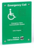 EVC302GF Green Handsfree EVC OutStation Flush C-Tec