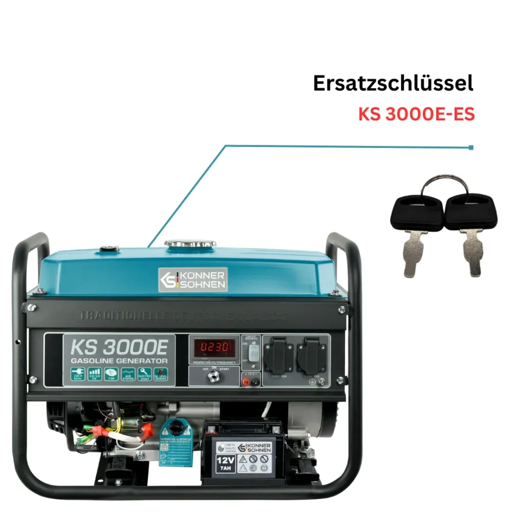 Vara-avaimet KS 3000E-ES Könner & Söhnen