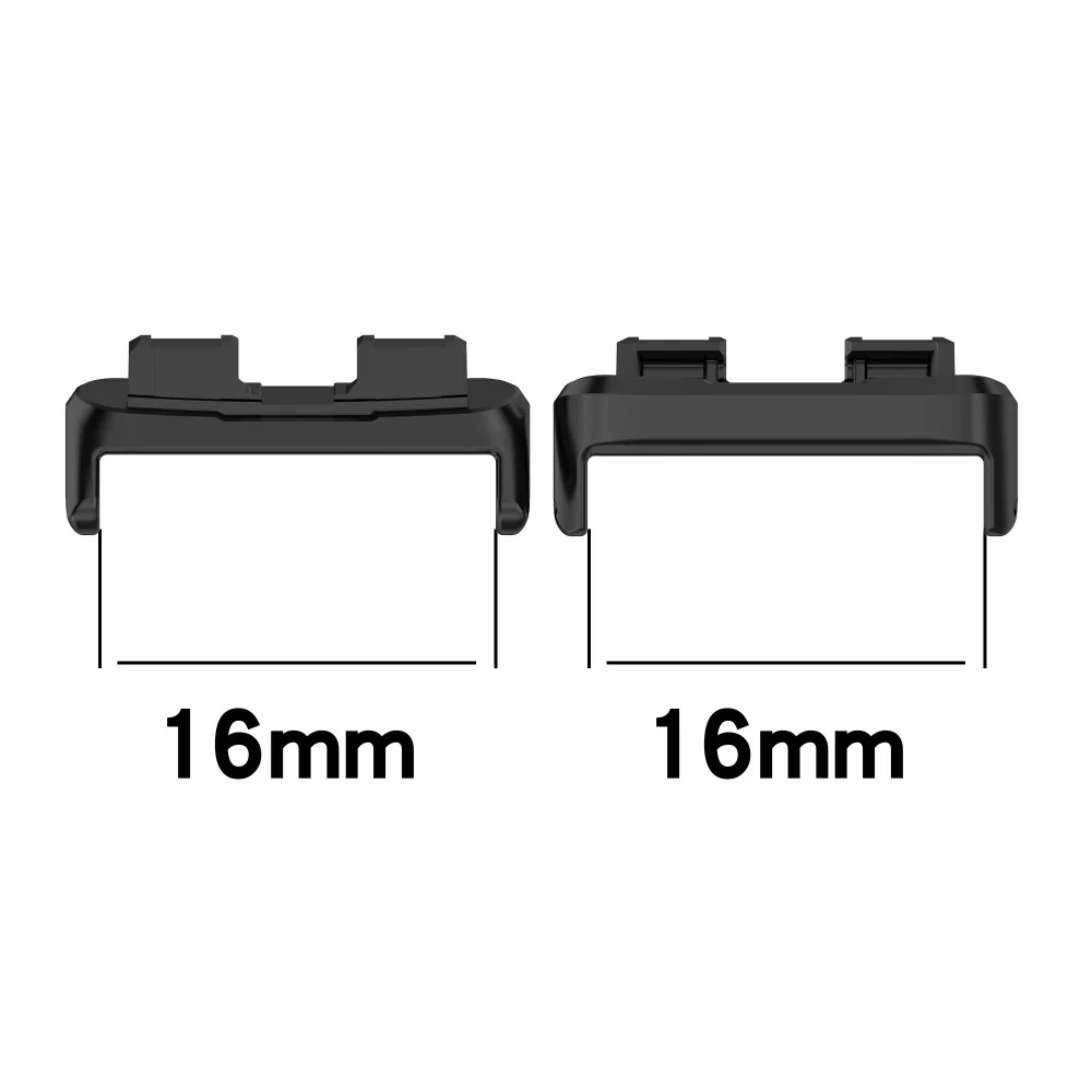 1 Pair Huawei Band 9 / Band 9 NFC 16mm Watch Band Connector Stainless Steel Adapter