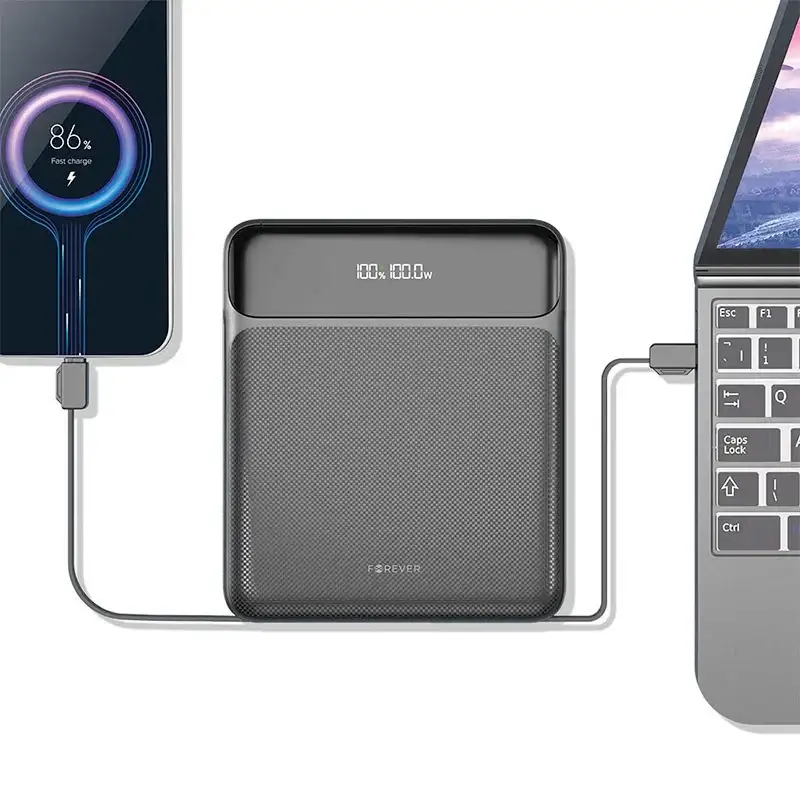 Varavirtalähde 100 W 20 000 mAh – Maksimaalinen latauskapasiteetti