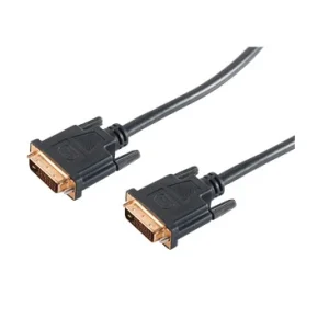 DVI-D plug < DVI-D St 24+1 Dual-Link kullattu 15m