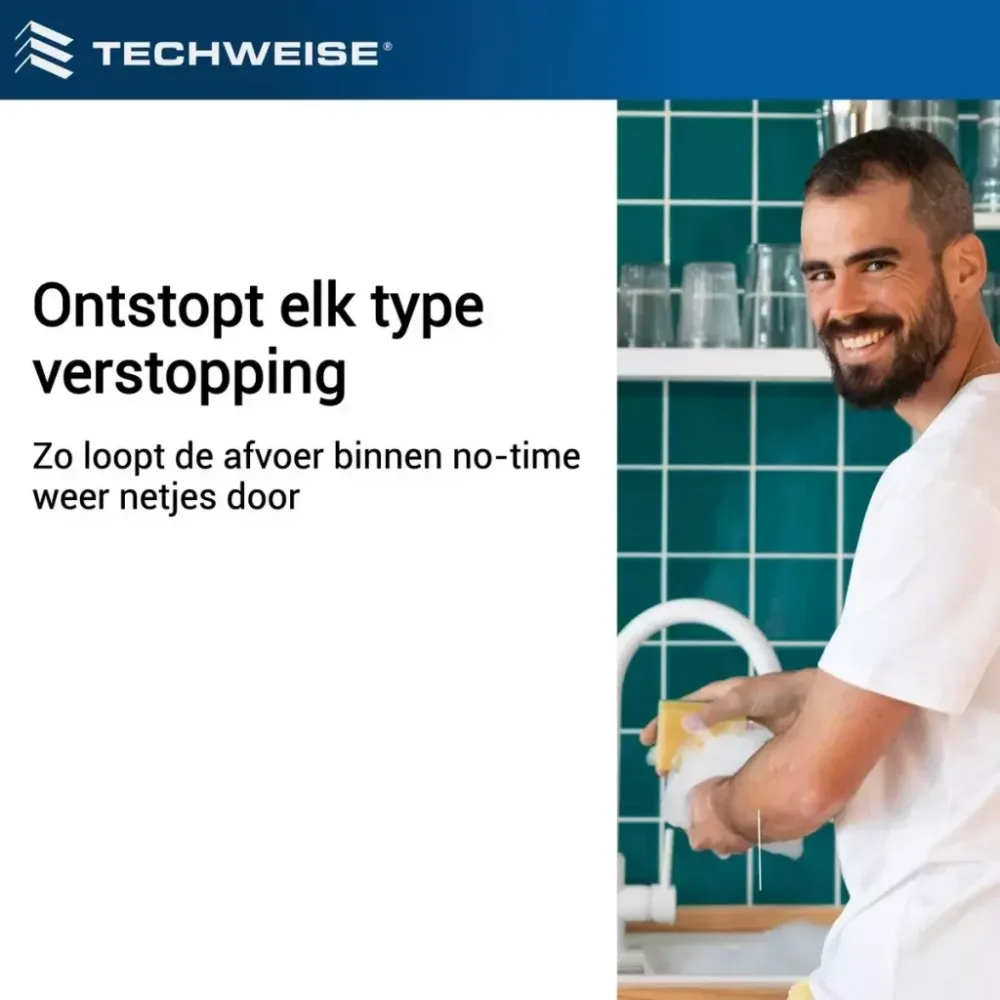 Viemäriletku 15V, jossa on eteenpä suuntautuva suihkusuihku