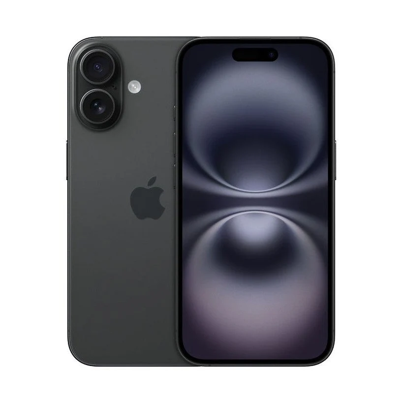 Apple iPhone 16 128 Gt -puhelin, musta (MYE73)