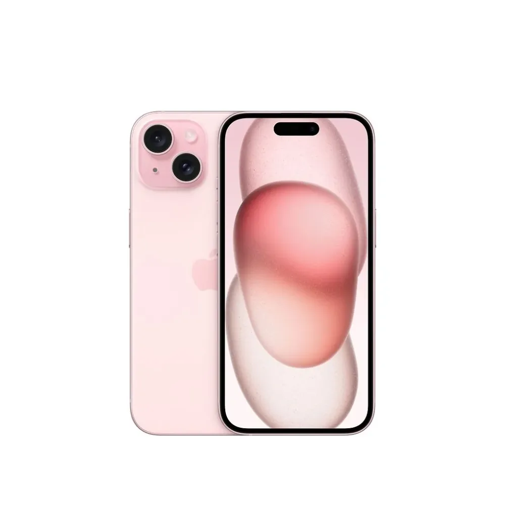 Apple iPhone 15 128 Gt -puhelin, pinkki (MTP13)