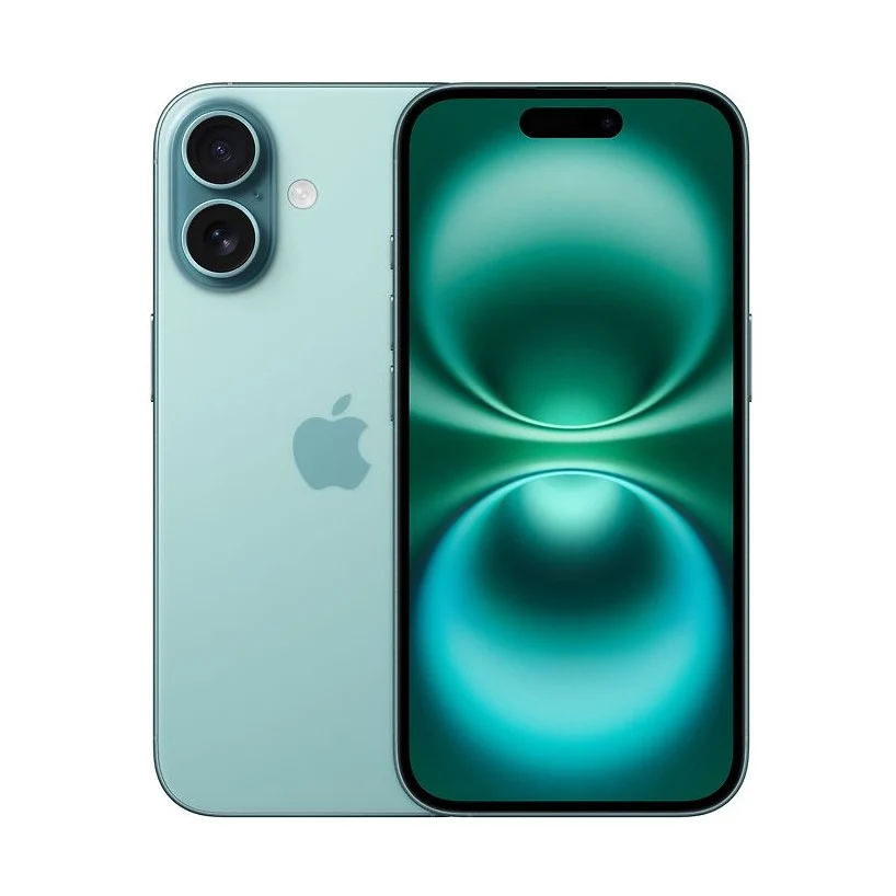 Apple iPhone 16 128 Gt -puhelin, sinivihreä (MYED3)