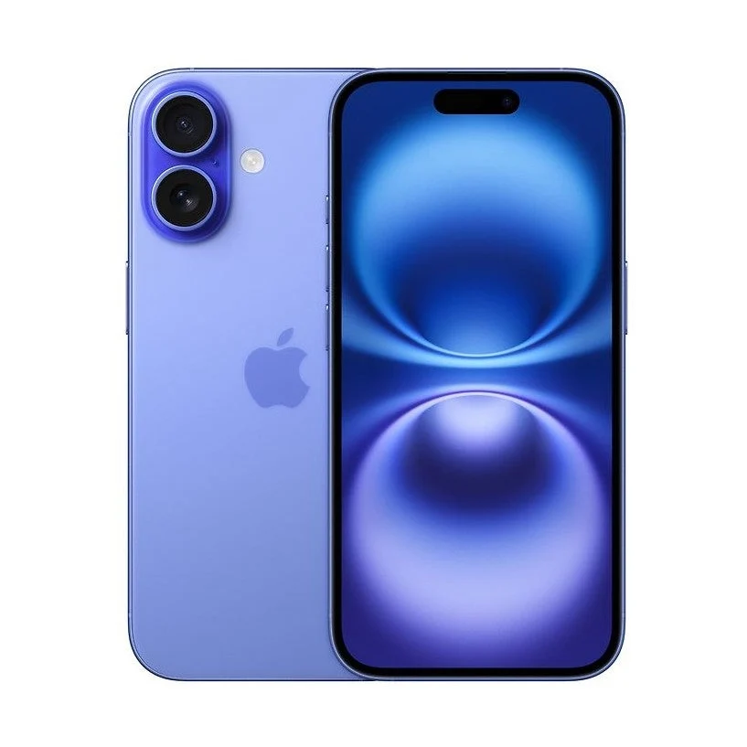 Apple iPhone 16 128 Gt -puhelin, ultramariini (MYEC3)