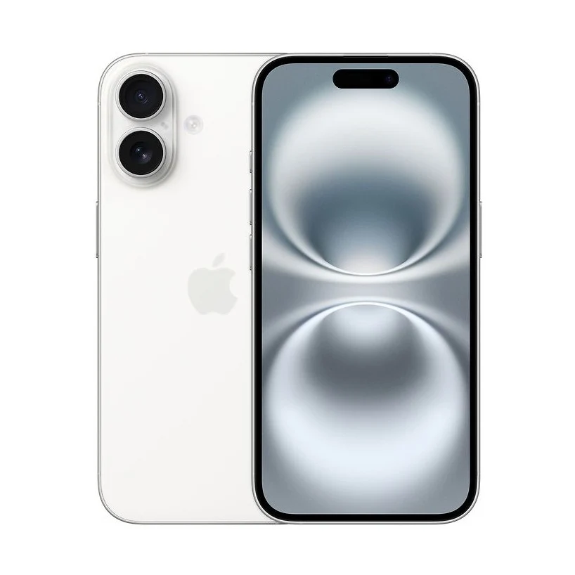 Apple iPhone 16 128 Gt -puhelin, valkoinen (MYE93)